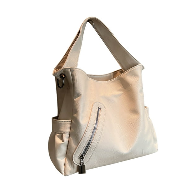 Designer white top leather handbags