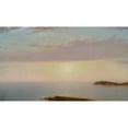 thumbnail image 3 of John Frederick Kensett 14x10 Black Modern Framed Museum Art Print Titled - Sunset (1872), 3 of 5