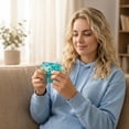 thumbnail image 5 of 3D Cartoon Figurine Decompression Gifts, Simulation Squeeze Vent Gifts Unlimited Stress Relief Sensory Fidget Gifts for Adults Anxiety Relief and Desk Decor at Home Office, 1.77*1.77*1.77 Inch, Blue, 5 of 7