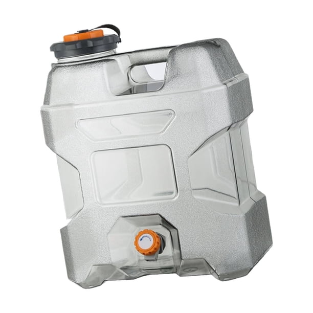 Cubo de agua portátil para camping, contenedor de almacenamiento de agua portátil multifuncional 25 litros
