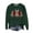 Dark Green, variant on Zhanying Ugly Xmas Sweater Loose Fit Women's Christmas Outfit Women's Oversized Reindeer Sweater