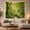 Shaded Brook, variant on Lush Forest Canopy with Sunlight Rays Serene Fantasy for Nature Lovers Enchanted Woodland Art Housewarming Gift Tapestry Wall Hanging for Bedroom and Living Room