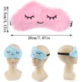 thumbnail image 2 of 3 Piezas de Máscara de Ojos de Peluche Chao para Niños Blanco Rosa Azul, 2 of 5