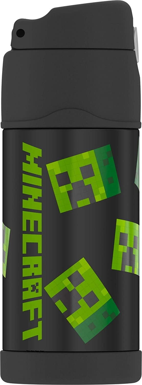 Stor Minecraft Stainless Steel Thermos Cup 425ml Green