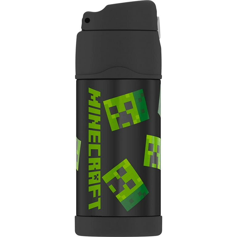 Thermos Minecraft Stainless Steel Funtainer Bottle, Size: 12 Ounce