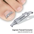thumbnail image 2 of Corrector de uñas encarnadas, 2 uds., herramienta de tratamiento de corrección de uñas de los pies, uña del pie Labymos Corrector de uñas de los pies, 2 of 4