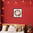 thumbnail image 4 of Stupell Industries Cottage Cardinals & Merry Christmas Black Floating Frame Canvas Art, 18 x 18, by Sally Swatland, 4 of 8