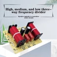 thumbnail image 4 of 150W 3 Way HiFi Speaker Frequency Divider Audio Crossover Filter Treble-Alto- Frequency Divider, 4 of 5