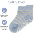 thumbnail image 2 of Rising Star Unisex Non Slip Low-Cut Grip Socks for Infants and Toddlers (9 Pack), 2 of 5