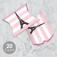 thumbnail image 2 of Big Dot of Happiness Paris, Ooh La La - Favor Gift Boxes - Paris Themed Baby Shower or Birthday Party Petite Pillow Boxes - Set of 20, 2 of 8