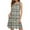 Multicolor, variant on JSheng Womens Plaid Printing Summer Dresses Fashable Breathable Crew Neck Sleeveless Casual Long Maxi Dress
