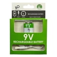 thumbnail image 1 of Dsscvnef Universal USB Rechargeable 9V Lithium Batteries for Multimeter Talkie Microphone Guitar 6F22, 1 of 7