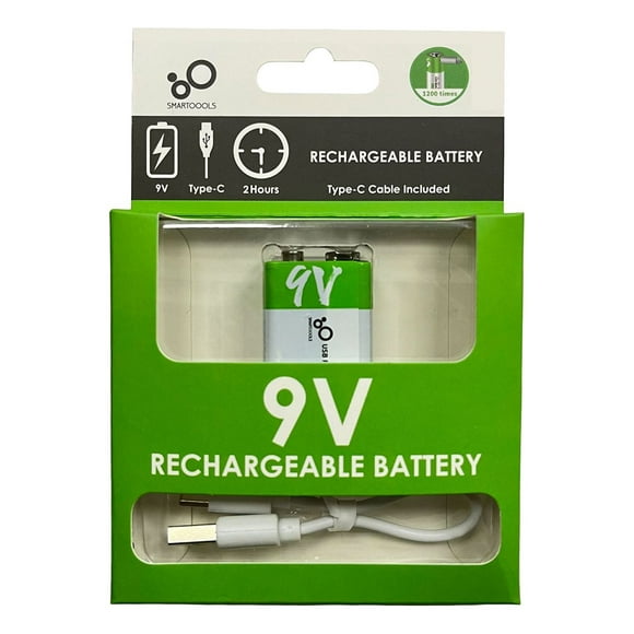 Rechargable Double Aa Batteries Universal USB Rechargeable 9V Lithium Batteries For Multimeter Talkie Microphone Guitar 6F22