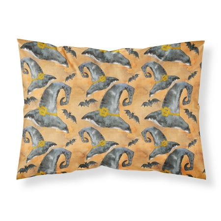 Halloween Pillowcase - Watecolor Halloween Witches Hat Fabric Standard Pillowcase BB7523PILLOWCASE