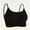 Black, variant on Women Solid Pullover Wireless Bra, Adjustable Thin Straps Breathable Seamless Light Push Up Comfort Lounge Daily Bralette Beige XL(XL)