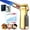 B, variant on Quad Jet Flame Torch Lighter, Windproof Adjustable Flame Butane Torch Lighter, Refillable Multifuctional Cigar Lighter with Gift Box for Grill BBQ Candle Camping (Butane Not Included)