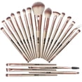 thumbnail image 1 of Set de Brochas de Maquillaje MAANGE Champán 20 Piezas Profesionales, 1 of 9
