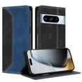 thumbnail image 2 of Phone Case for Google Pixel 8 Pro FOXDOCK Premium Leather,Creative Dual-Color Cover with Card Slot,Shockproof, 2 of 7