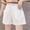 White, variant on Babysbule Women's Pants Women's High Waist Linen Loose Casual thin Wide Leg Linen Shorts
