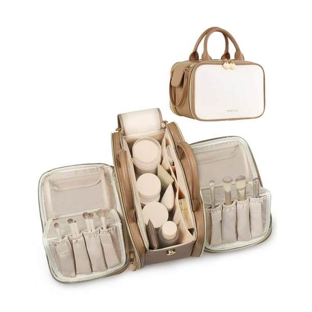 Bolsa de maquillaje Prite impermeable para viajes y cosméticos, para mujer