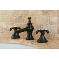 thumbnail image 2 of Kingston Brass KB962FL Widespread Bathroom Faucet, Polished Brass, 2 of 3
