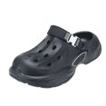 thumbnail image 6 of Pandaie Men Orthopedic Clogs Arch Support Garden Shoes Comfortable Slip on Closed Sandals Adjustable Strap Summer Slippers Black,7.5, 6 of 7