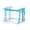 02_Blue【Dustproof Transparent Storage Bag x1】, variant on Clear Heavy Duty Plastic Storage Bag, Double Zipper Clothes Moving Container, Transparent Organizer for Towels Blankets Linens, medium, by IHXORA