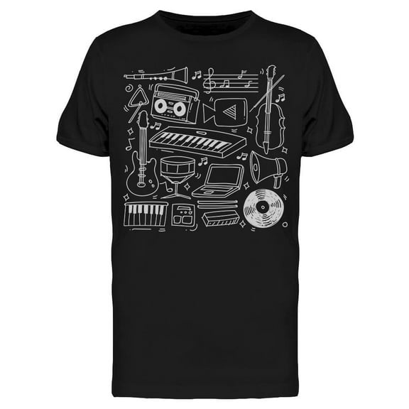 Make A Good Music T-Shirt Men -Image by Shutterstock, Male Large