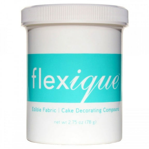 Flexique Edible Fabric Cake Decorating Compound 2.75 oz