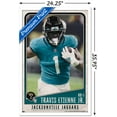 thumbnail image 3 of NFL Jacksonville Jaguars - Travis Etienne Jr. 22 Wall Poster, 22.375" x 34" Framed, 3 of 6