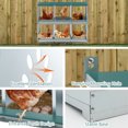 thumbnail image 3 of DECMAY Metal Chicken Nesting Boxes, 3/4/6/8 Compartment Galvanized Coop with Roll-Out Design, 3 of 7