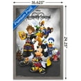 thumbnail image 3 of Disney Kingdom Hearts 2 - Collage Wall Poster, 14.725" x 22.375", Framed, 3 of 5