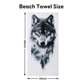 thumbnail image 4 of Personalized Towel, Custom Beach Towel, 100% Microfiber Weekend Beach Trip Gifts,300gsm, 4 of 5