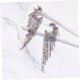 thumbnail image 5 of WASHWEPE 1Par Pendientes Colgantes Multicolor Con De En Metal Para Mujer, 5 of 6