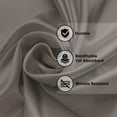 thumbnail image 4 of BNM Ultra Soft Deep Pocket 600 thread Count Solid Cotton Blend Bed Sheet Set, 4 of 6
