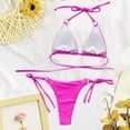 thumbnail image 4 of Traje de baño para mujer, moda, cómodo, bikini, traje de baño liso para mujer, bikinis, trajes de baño para mujer, conjuntos de bikini para mujer, trajes de baño bikini para mujer, 4 of 4