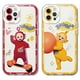thumbnail image 2 of Precioso Teletubbies funda de silicona suave para iPhone 14 Pro Max 13 12 11 Pro Max Mini XR XS X 8 7 6 6S Plus SE 2020 cubierta trasera transparente Fivean unisex, 2 of 2