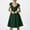 Dark Green, variant on Trendy Women's Casual Dress for Everyday Wear Comfortable Swing Design Suitable for Parties and Events Effortless Style for Women