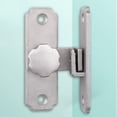 thumbnail image 4 of Cerradura de puerta de granero Zulema sin perforaciones con tornillos de montaje, 4 of 8