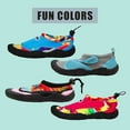 thumbnail image 3 of Norty Girl's Water Shoes Quick-Dry Aqua Socks for Beach & Pool Adventures, 3 of 18