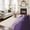 Purple, variant on Purple Beige Ombre Runner Rug 2.7x5 FT, Non Slip Entryway Carpet, Minimalist Ocean Waves Linen Washable Soft Floor Carpet Entrance Mat Non-Shedding Throw Rug for Hallway Laundry Room Bedside