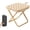 Khaki, variant on ABPETE Foldable Backpack Stool,Portable Collapsible Camping Chair with Carry Strap & Storage Pouch, Heavy Duty for Hiking & Fishing(Khaki)