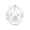 White, variant on TIELUTT Christmas Glitter Baubles Xmas Tree Ornament Decoration 8CM Gourd Lamp Beads Acrylic Chandelier Stand Weight Ornament Christmas Paper Decorations