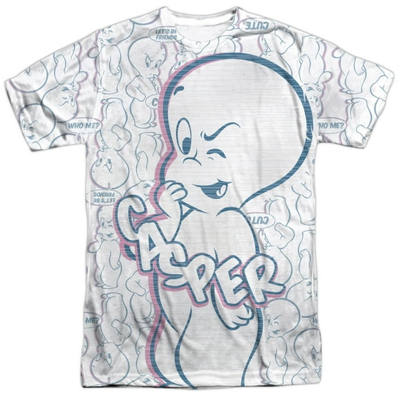 Casper - Friendly Ghost - Short Sleeve Shirt - Medium