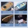 thumbnail image 3 of MassaMAX 4D Massage Chair, OTA Update & Electric Extendable Footrest, Zero Gravity, with Touch Screen, Quick Access Buttons, 3 of 12