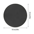 thumbnail image 3 of 24" Fireproof Under Grill Mats for Outdoor Grill,Small Fire Retardant Silicone Floor Mat for BBQ Camping Stove,Fire Pit,Waterproof,Grease Resistant,Patio,Deck Protector, 3 of 5