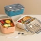 thumbnail image 1 of Cajas Bento para Adultos - Fiambrera Bento de 1100 Ml para Niños con Cuchara y Tenedor - Tamaño para Comida, 1 of 7