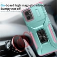 thumbnail image 3 of Funda para GANGXUN Motorola Moto G Power 2023 - Soporte metálico, Función magnética, Verde, 3 of 5