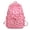 Pink, variant on XIMIN Women White Ribbon Bowknot Tie Pattern Backpack Fashion Aesthetic BackpacksWater Proof Nylon Rucksack Teens Large Capacity Kawaii Backpack