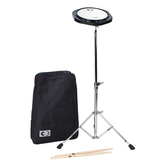 8 in. Percussion Practice Pad Kit with Stand & Bag
